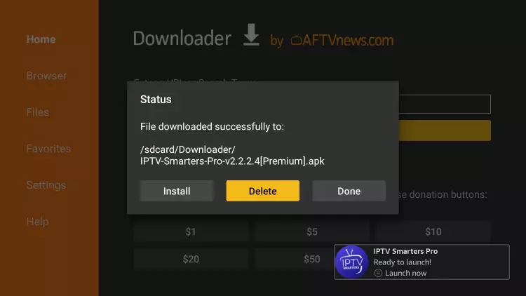 Install IPTV Smarters Pro